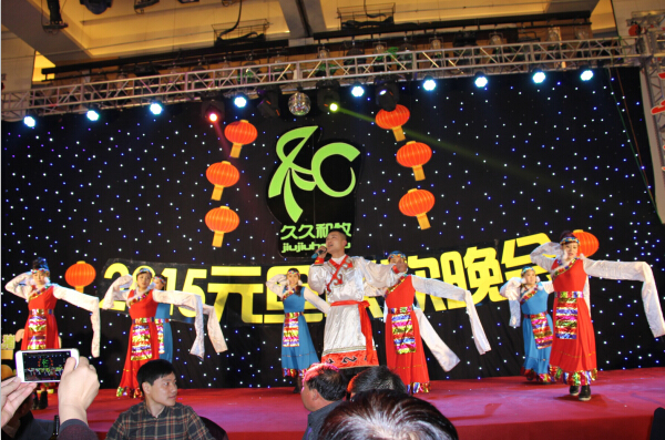 2015元旦联欢晚会20141222歌伴舞 卓玛-日照和牧